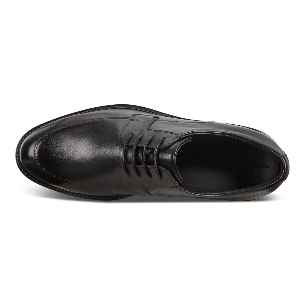 ECCO Mens Dress Shoes Black - Vitrus Iii - JXW-086953